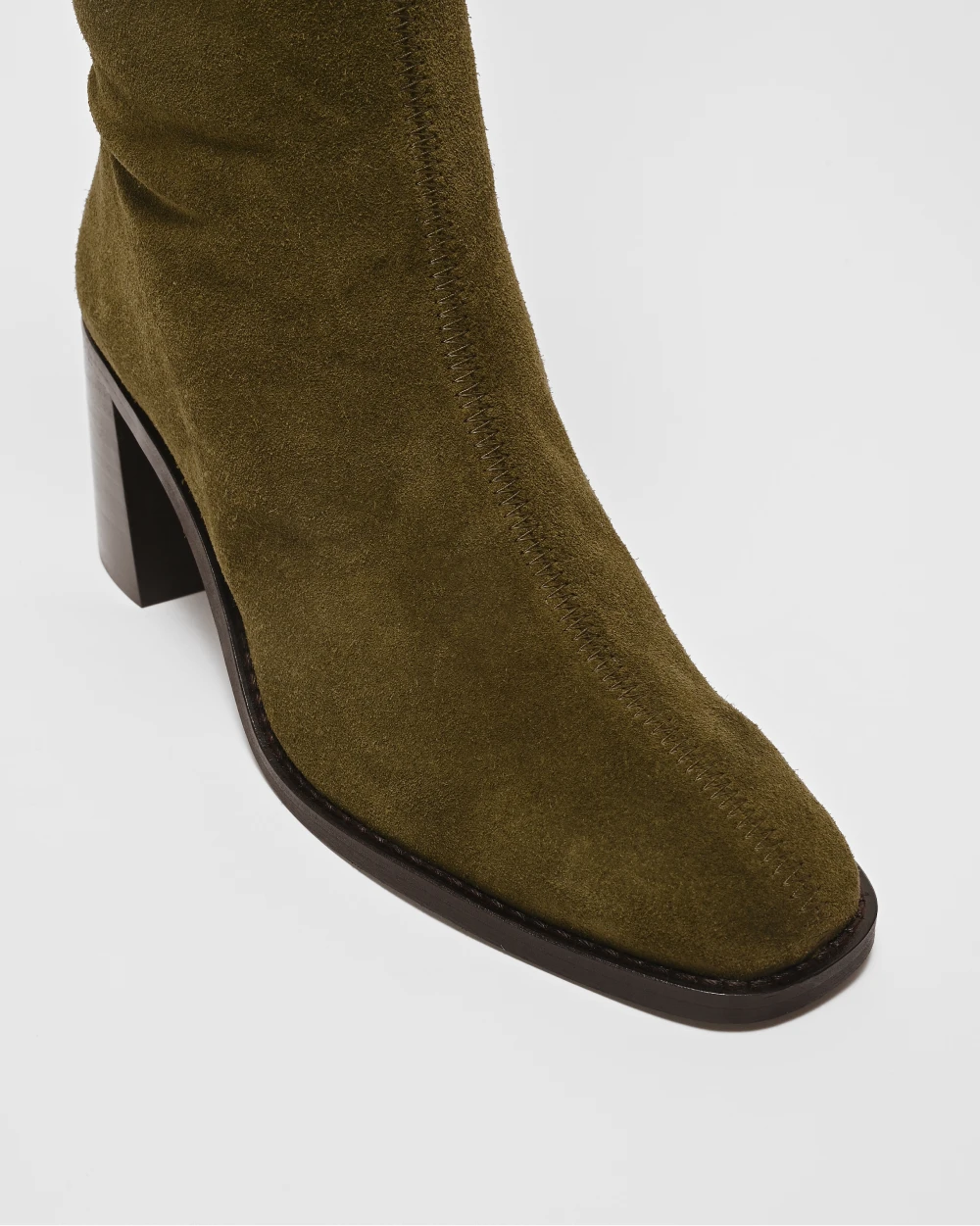 Bottes cuir et daim on sale