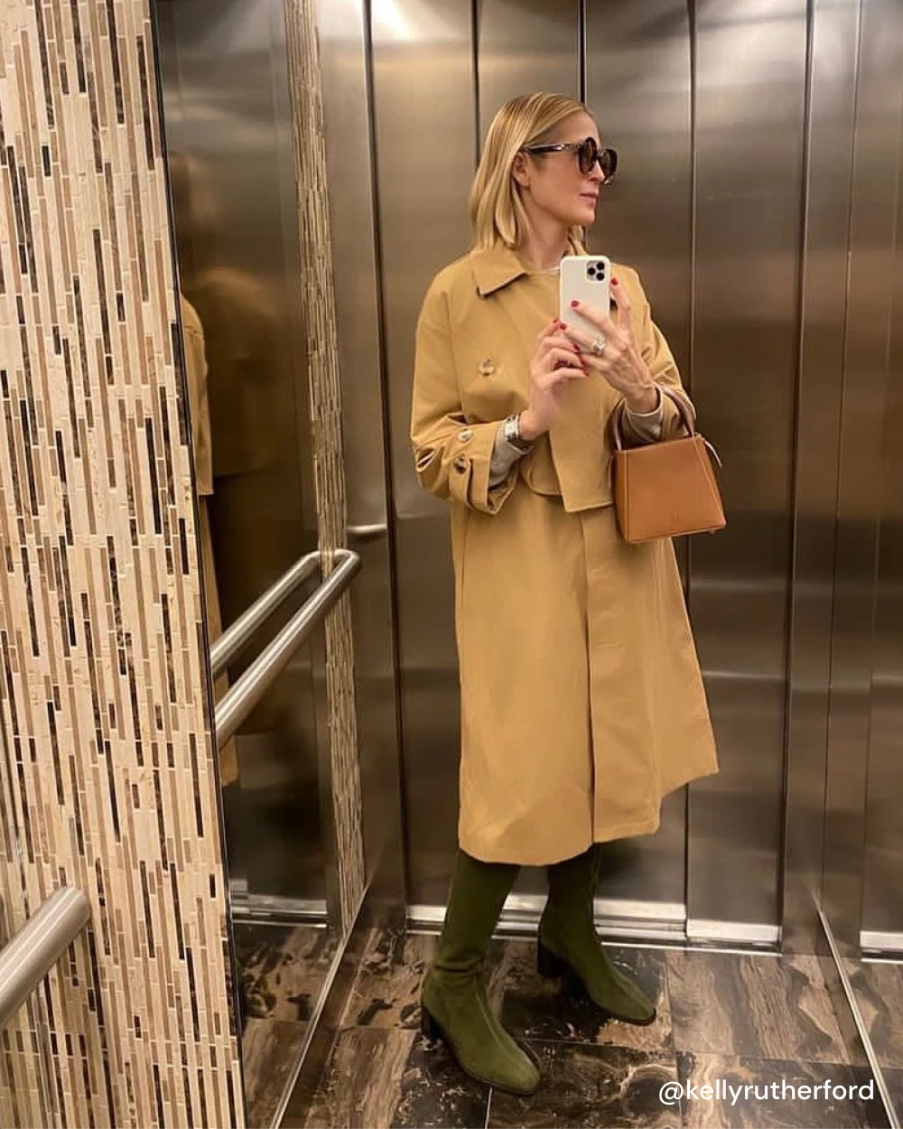 Bottes hautes daim camel clearance